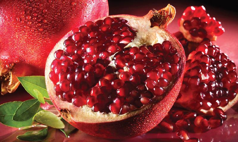 fresh pomegranate