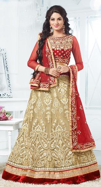 Chiffon designer lehenga choli, Size : M, XL, XXL, XXXL