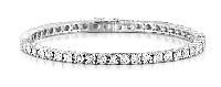 Diamond Silver Bracelet