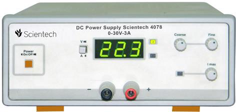 0 - 30V - 3A DC Power Supply