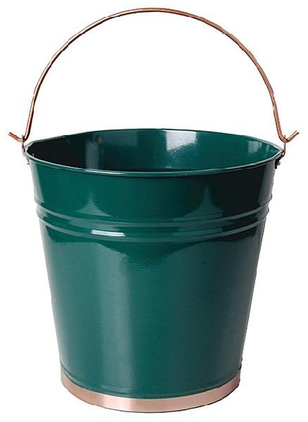 Elegant 13 Inch Height Metal Trash Can