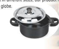 Staybrite Aluminium hard anodised cookware, for Cooking, Frying Food, Certification : ISI Certified