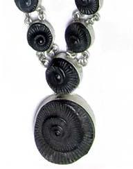 Beads Shaligram Mala, Color : Black