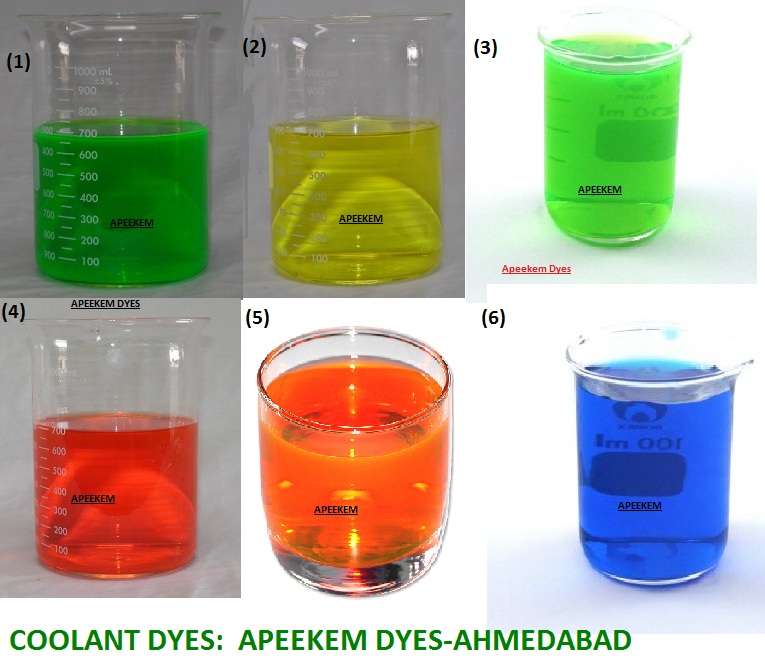 Apee-cool Colours for Coolant