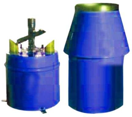 Round Tipping Bucket Rain Gauge