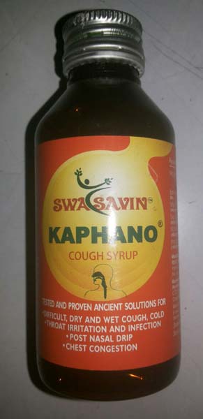 Kaphno Syrup, for Health Supplement, Form : Liquid