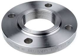 Polished Stainless Steel Threaded Pipe Flanges, for Electric Use, Fittings Use, Size : 10-20inch