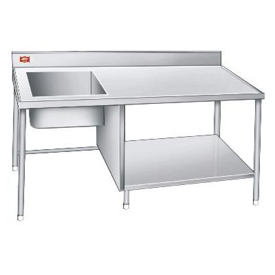Buy Dishwashing Table With Sink From Everest Equipment