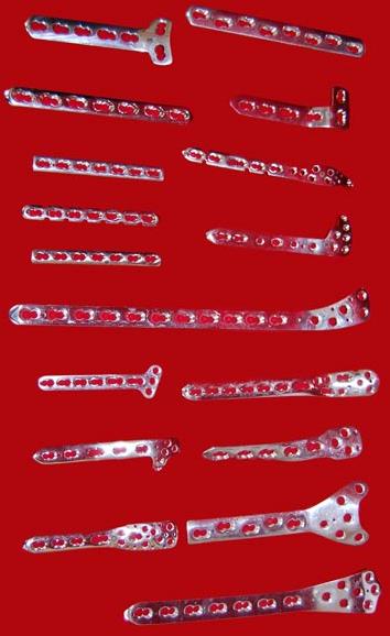 Titanium Head Locking Plates, Size : 8inch, 9inch