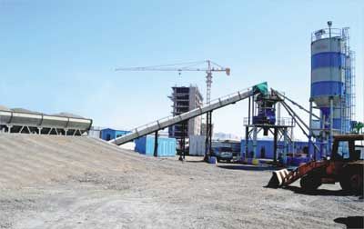 Concrete Batching Plant ATP 45- 45 Cum HR