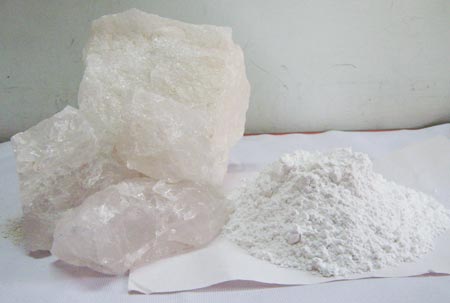 Quartz Mineral, for Construction, Style : Dried