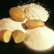 Dehydrated Potato Powder, for Cooking, Color : Creamy