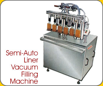 Semi Auto Linear Vaccum Filling Machine