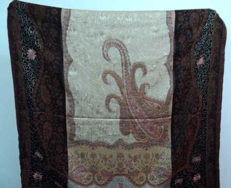 Embroidered Jamawar Shawl