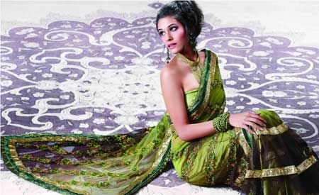 Designer Saree-12067B