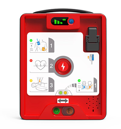 Heat Plus ResQ Automated External Defibrillator (AED)