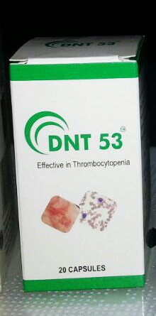 DNT 53 Capsules for low platelet counts