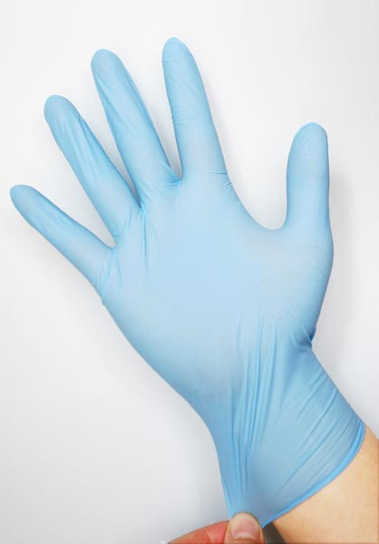 NBR 1009 Nitrile Examination Gloves