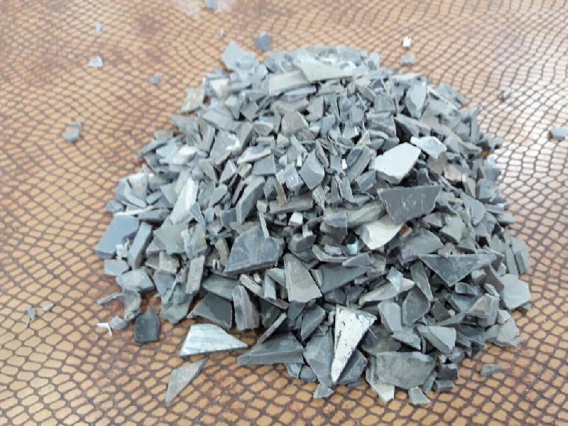dark grey pvc pipe regrind scrap