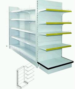 SDS04 Back Panel Single Layer Shelves