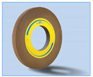 Roll Grinding Wheels, Feature : Improved B24X Bond