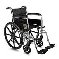 Folding Deluxe Wheelchair