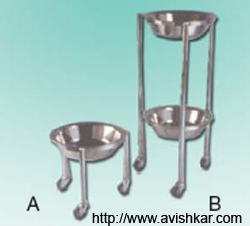 KICK BUCKET & BOWL STAND Product Code: AVI-133 To AVI-134