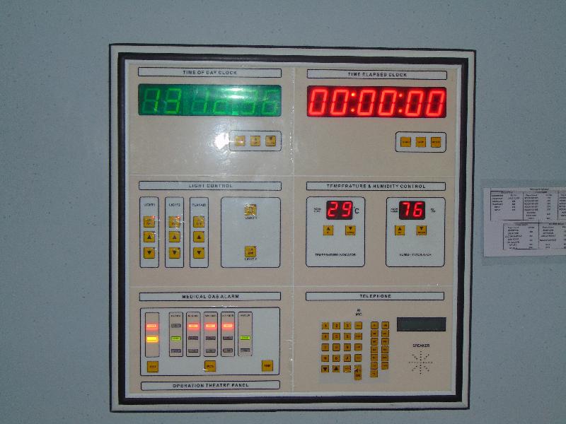 Operation Theatre Control Panel