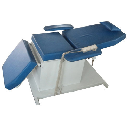 Stainless Steel Blood Donor Couch, Color : White, Blue