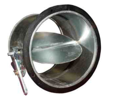 Circular Butterfly Dampers, Size : 80-300mm
