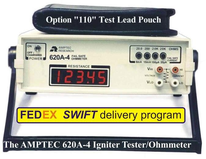 Amptec 620A-4 Igniter Tester