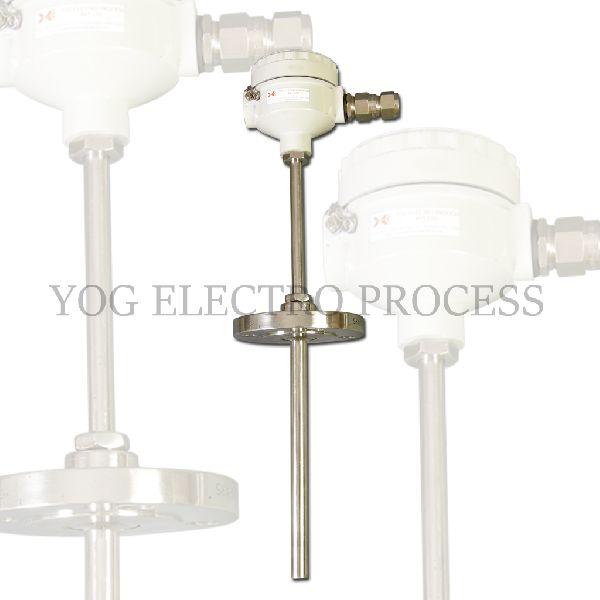 Flameproof Thermocouple with Flange