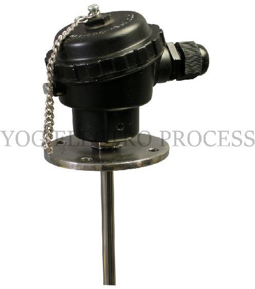 Thermocouple with Flanges At Head
