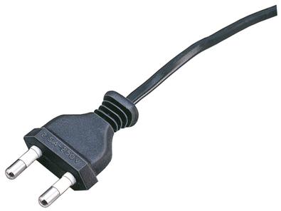 2 Pin Mains Cord Deluxe