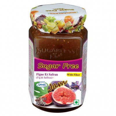 Fig and Saffron Sugar free Jam