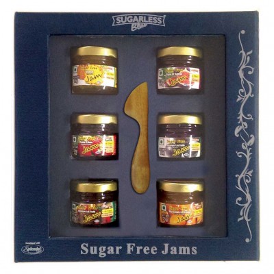 Sugar Free Mini Jams -Gift Box Blue