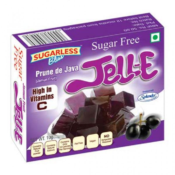 Sugar free Kala Jamun Jelly
