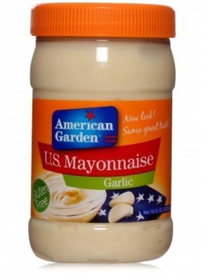 473ml American Garden Garlic Mayonnaise