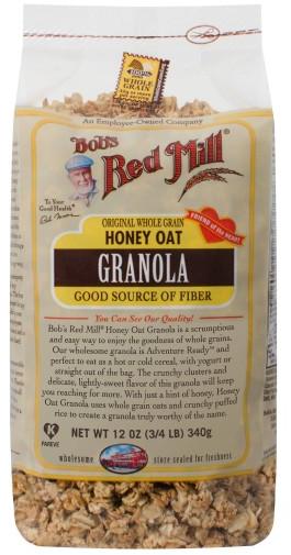 Bob\'s red mill Honey Oat Granola, 340gm