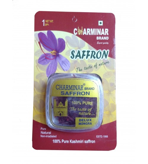 Charminar Brand Saffron 1Gm