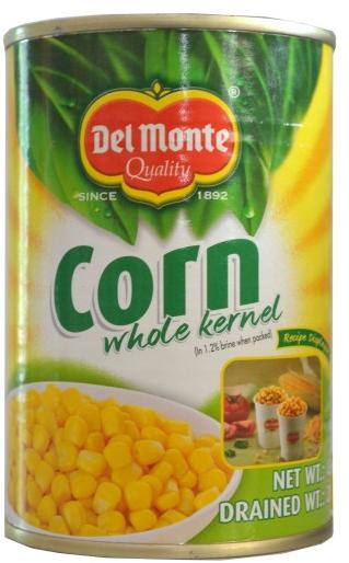 420Gm Del Monte Whole Corn Kernel