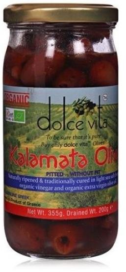 Dolce Vita Organic Pitted Kalamata Olives