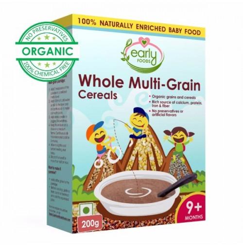 Early Foods Organic Whole Multi Grain cereal Mix 200gm