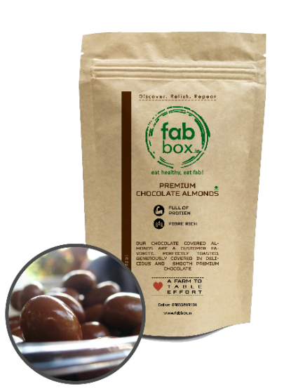FabBox Super Nut Premium Chocolate Almonds