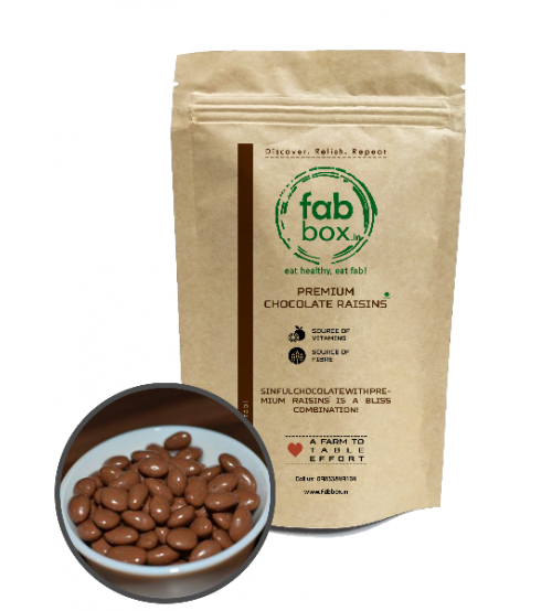 FabBox Super Nut Premium Chocolate Raisins