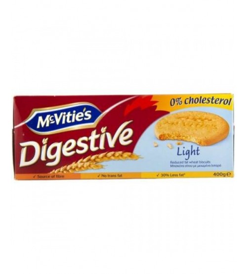 400gm McVities digestive light biscuits