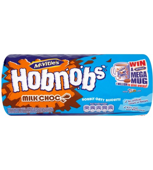 200gm Mcvities Hobnobs Milk Chocolate