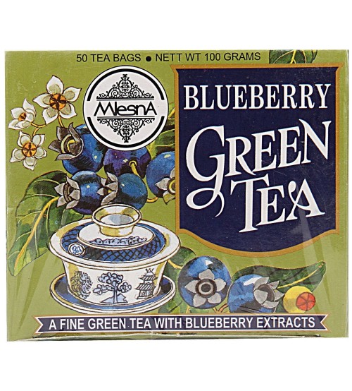 Mlesna Blueberry Green Tea