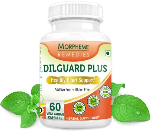 Morpheme Dilguard Plus for Healthy Heart Support 500mg Extract 60 Veg Capsules