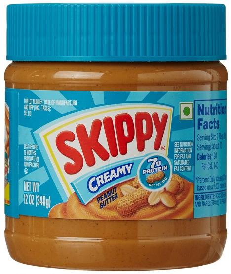 SKIPPY Peanut Butter Creamy 340gm